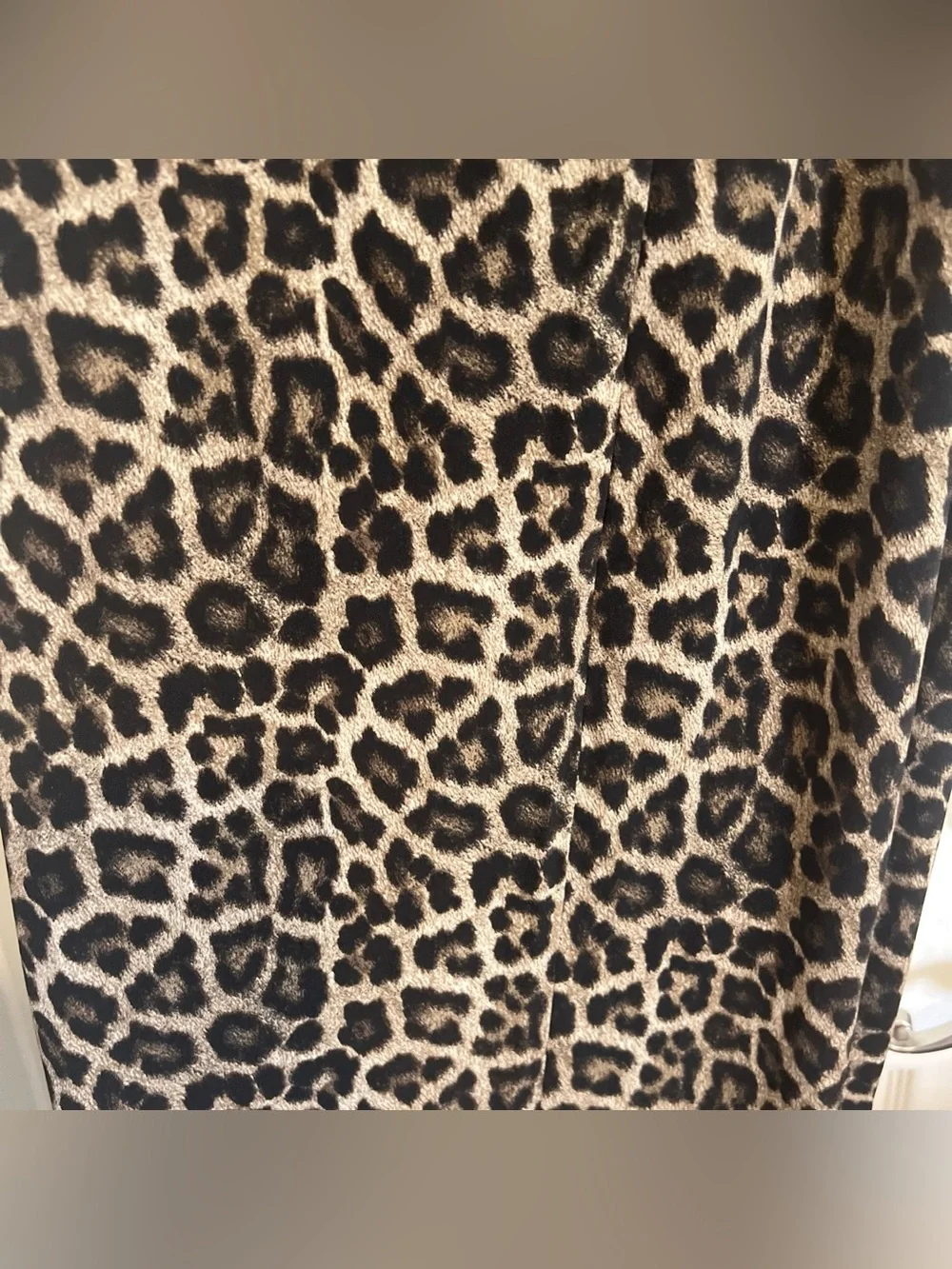 Michael Kors NWT! Gold Chain Halter Dark Camel  Print Dress XS MSRP $110